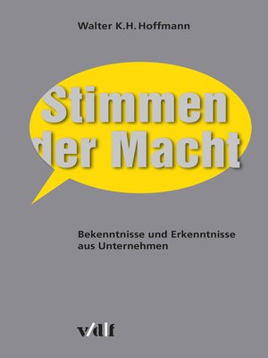 cover image of Stimmen der Macht